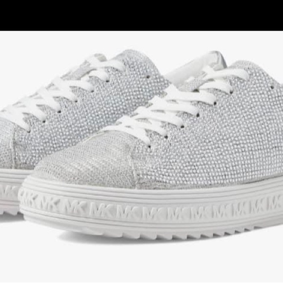 Michael Kors Women's Grove Lace-Up Sneakers - Picture 2 of 8